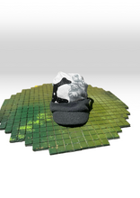 Load image into Gallery viewer, falling friends brimmed beanie cap