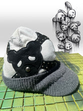 Load image into Gallery viewer, falling friends brimmed beanie cap